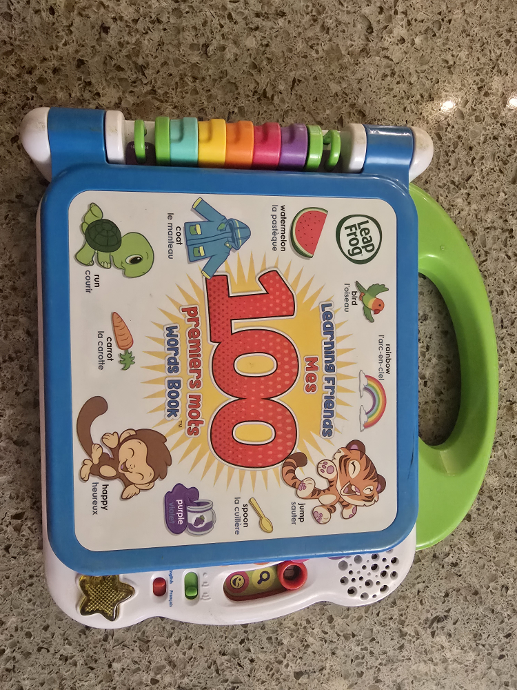 LeapFrog 100 Words Book Bilingual Learning Toy