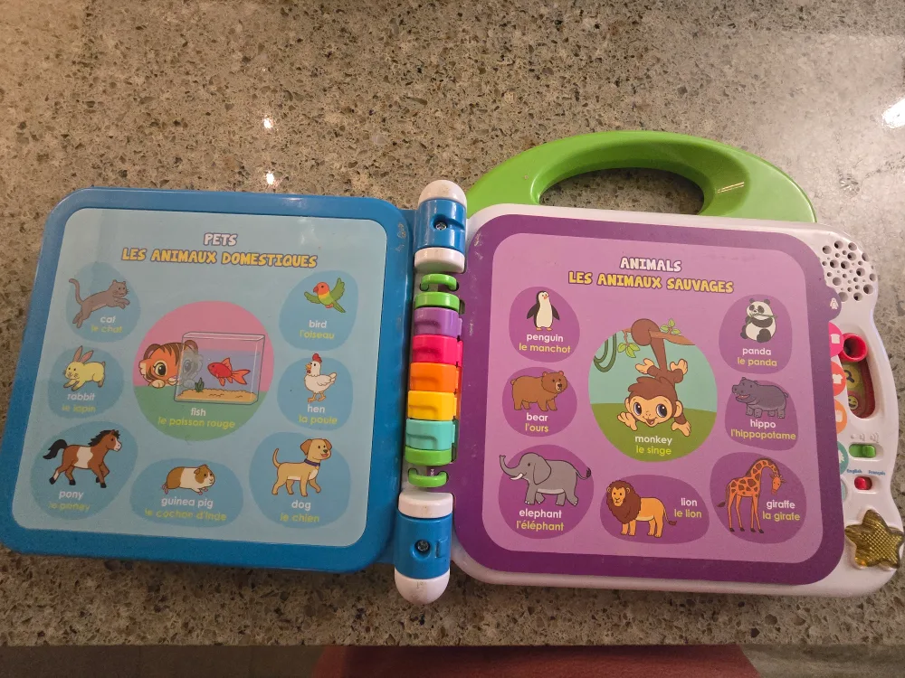 LeapFrog 100 Words Book Bilingual Learning Toy image indicator(2)