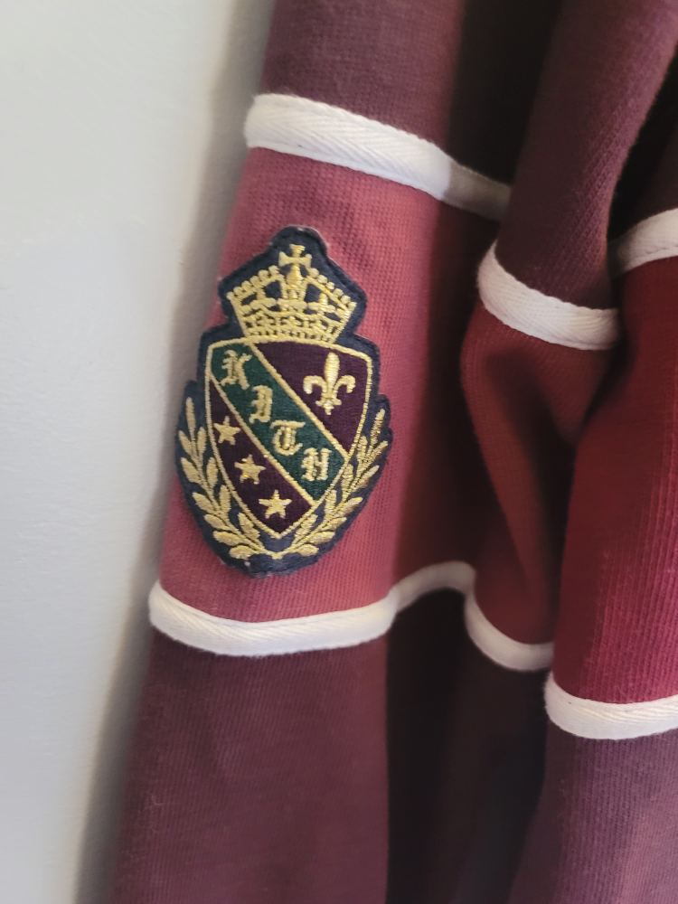 Grailed KITH Burgundy Rugby Hoodie Size XL - photo 5