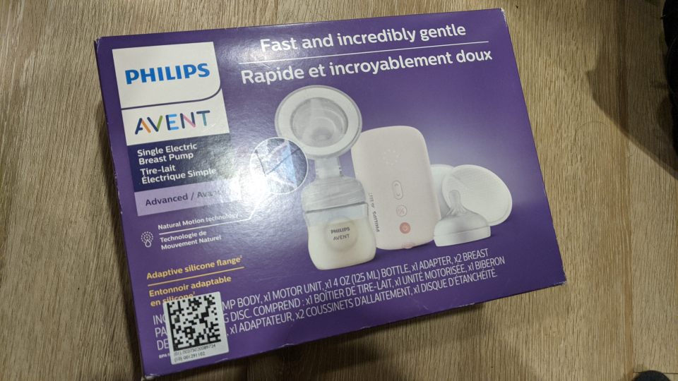 $100 Philips AVENT Single Electric Breast Pump