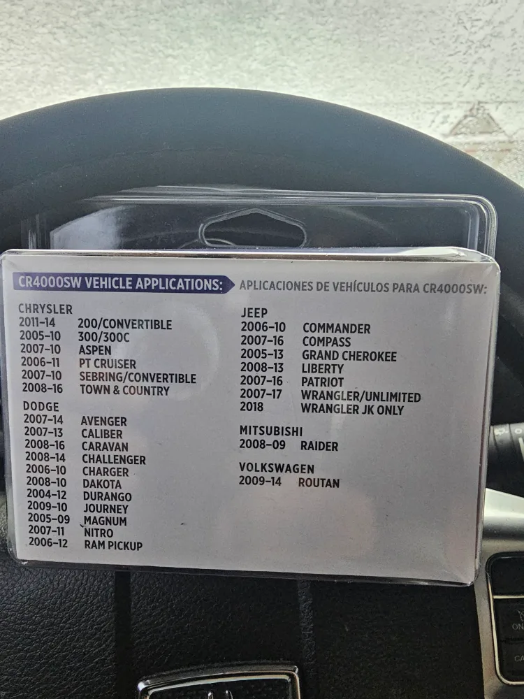 Scosche CR4000SW Stereo Install Kit image indicator(3)
