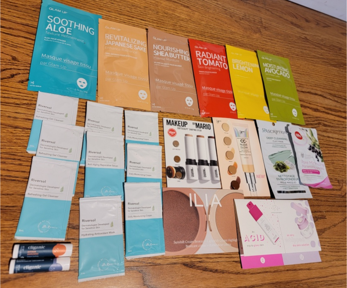 Makeup and Skincare Sample Bundle