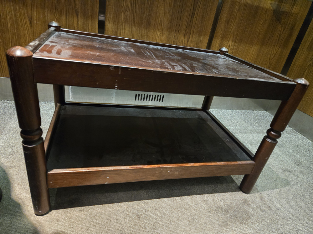 Vintage Two-Tier Wooden coffee Table