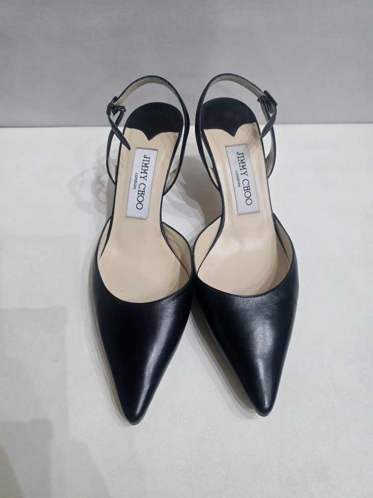 100% Authentic Jimmy Choo Slingback Heels (Size 36.5)