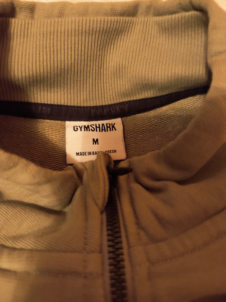 Gymshark Olive Green Quarter Zip Sweatshirt - photo 2