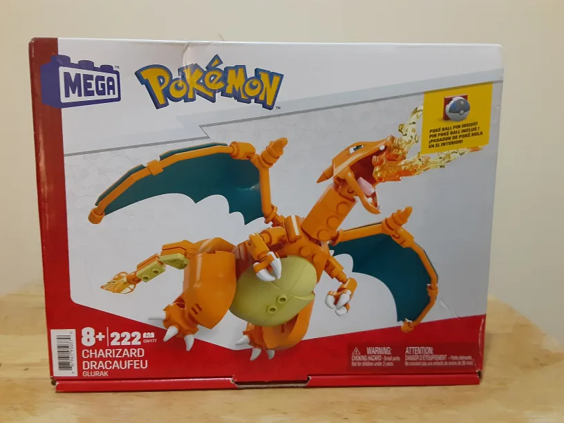 New MEGA Pokémon Charizard Construction Set (222 pieces) image indicator(4)