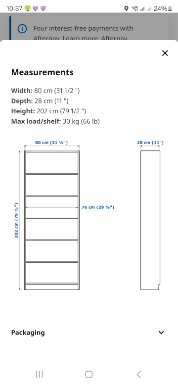 IKEA Billy Bookcase - White - photo 3
