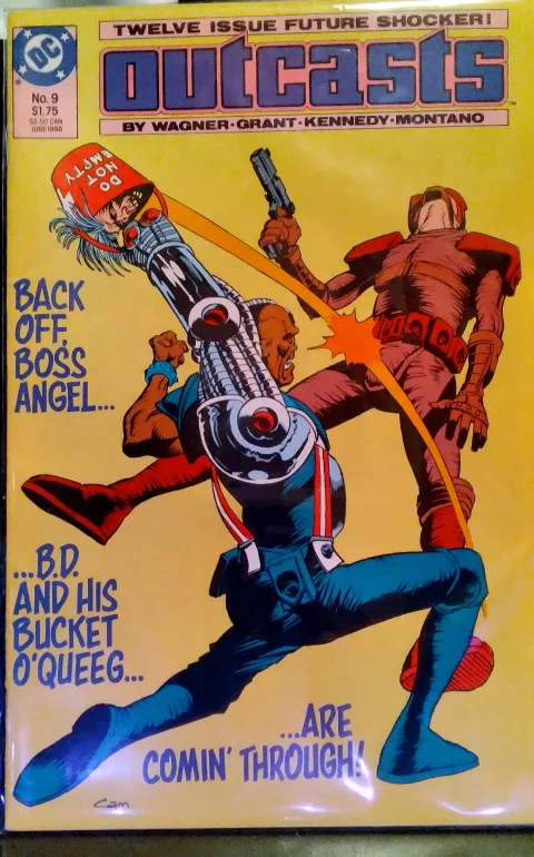 DC COMICS - OUTCASTS #9 - 1988 VINTAGE.  HIGH GRADE thumbnail