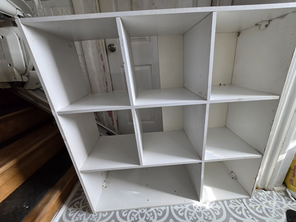 White Cube Storage Organizer