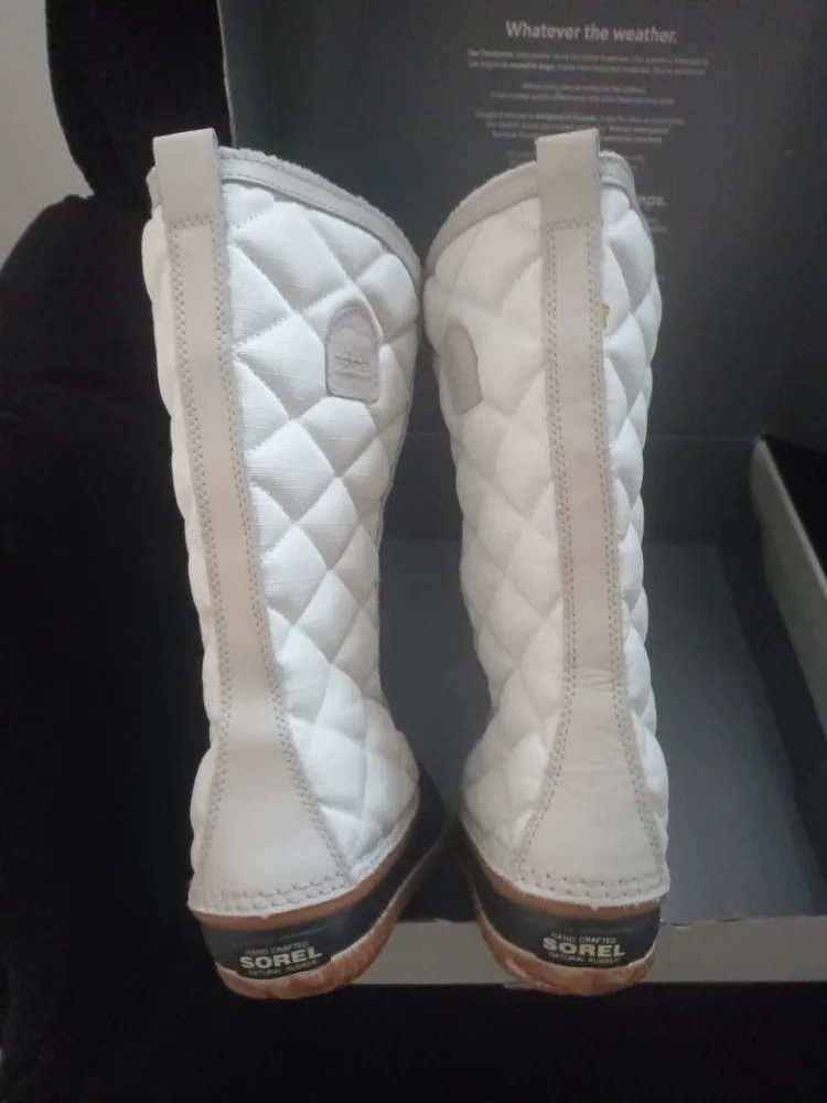 SOREL Women's Tofino II Lace Quilted Winter Boots - Size 8 image indicator(3)