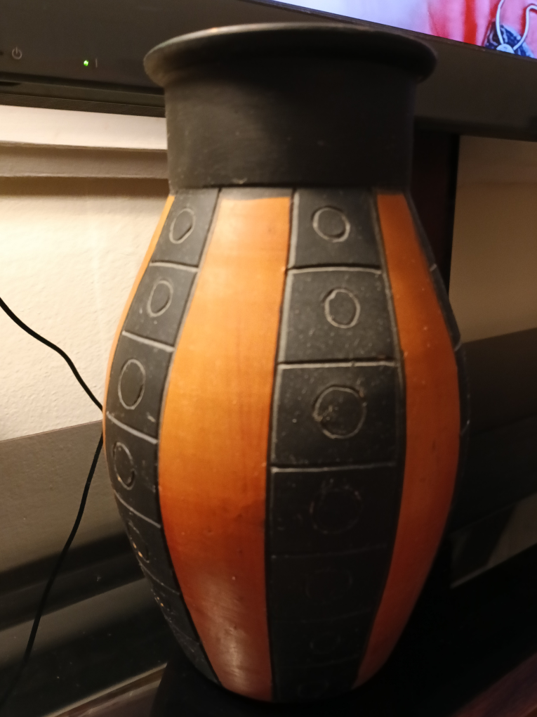 🏈 Mid-Century Modern Decorative Vase