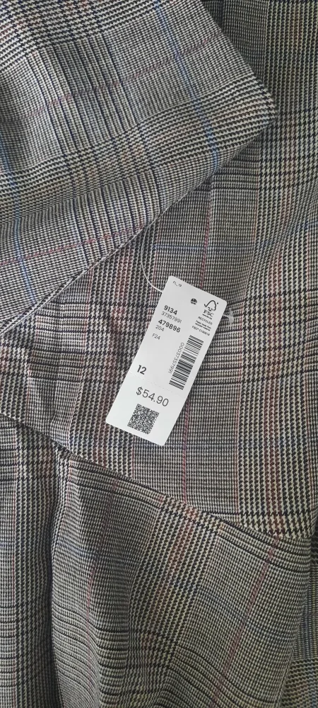 NWT Reitmans Plaid Mini Skirt (OG$54) image indicator(2)