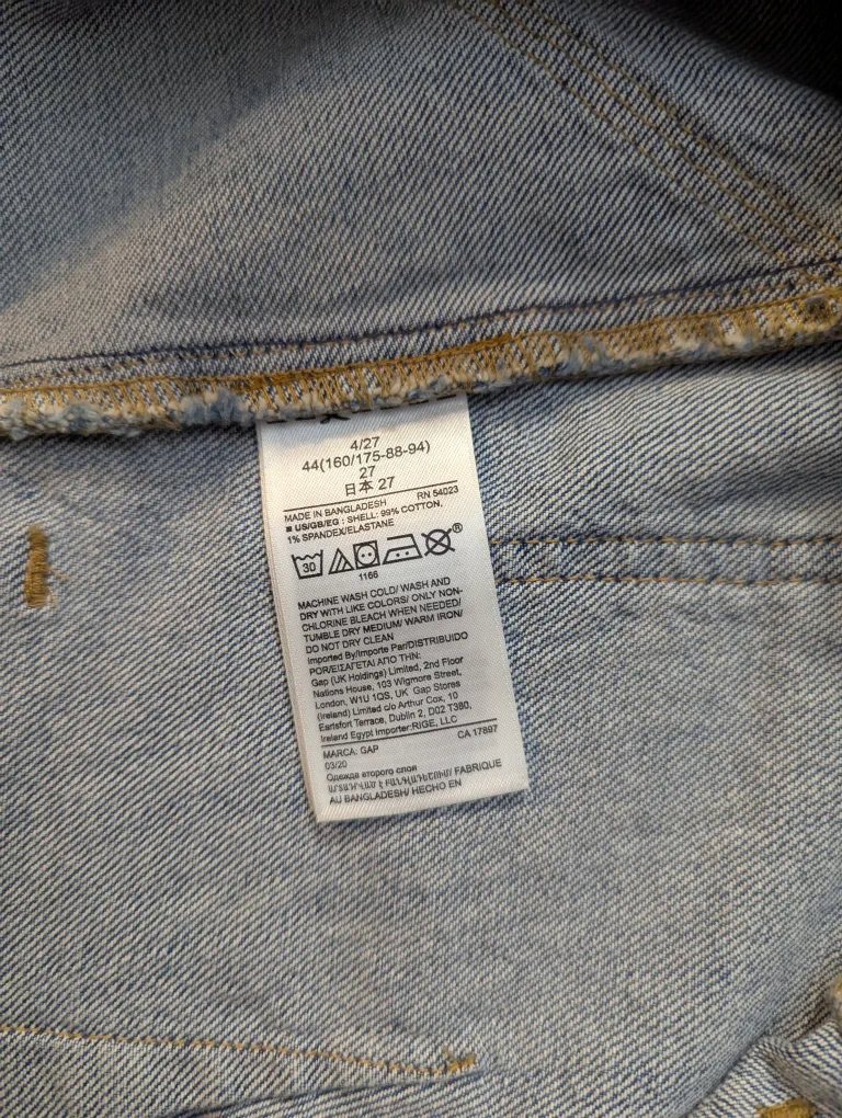 Denim Pencil Skirt with WashwellTM image indicator(5)