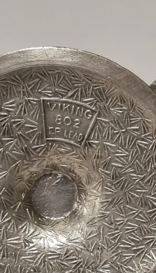 Vintage Viking EP Lead Candle Holders image indicator(2)