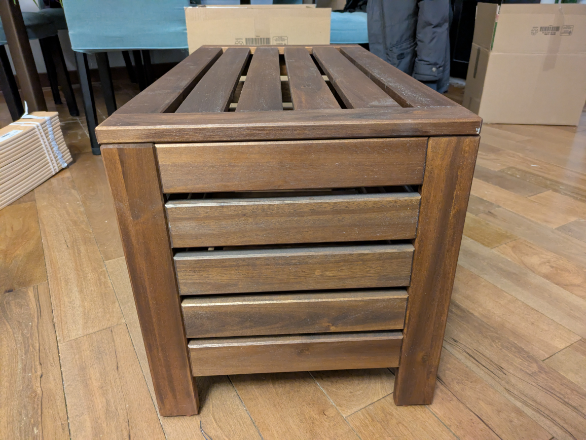 Wooden Storage Bench/Crate - photo 3