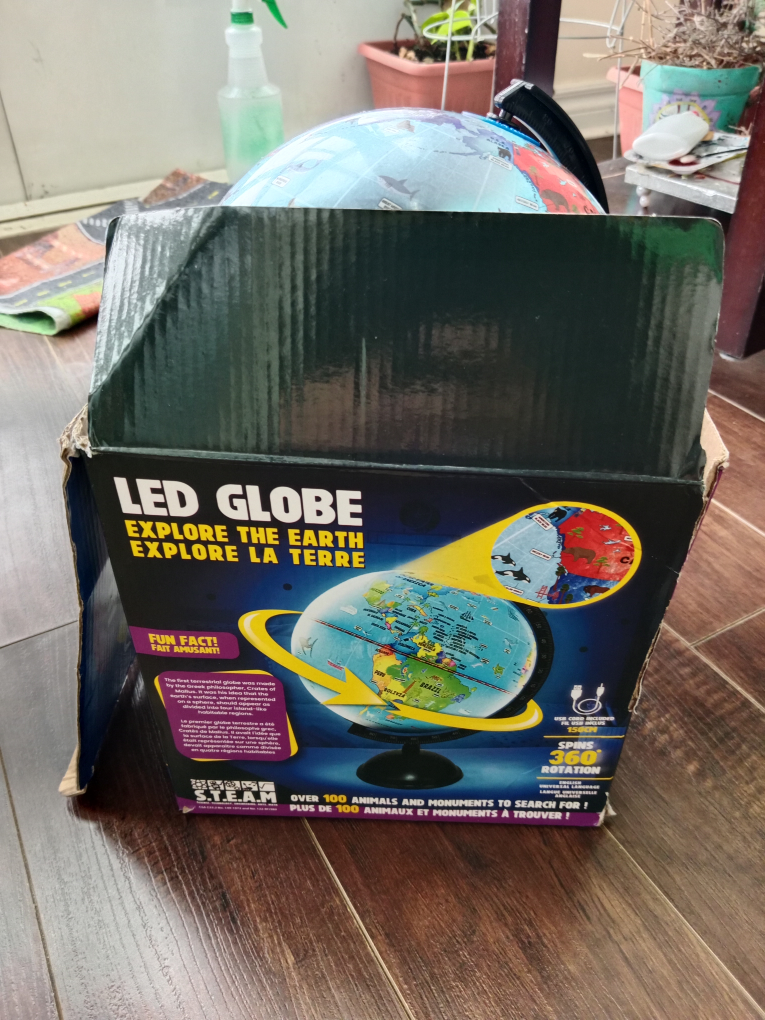 LED Globe - Explore the Earth - photo 5