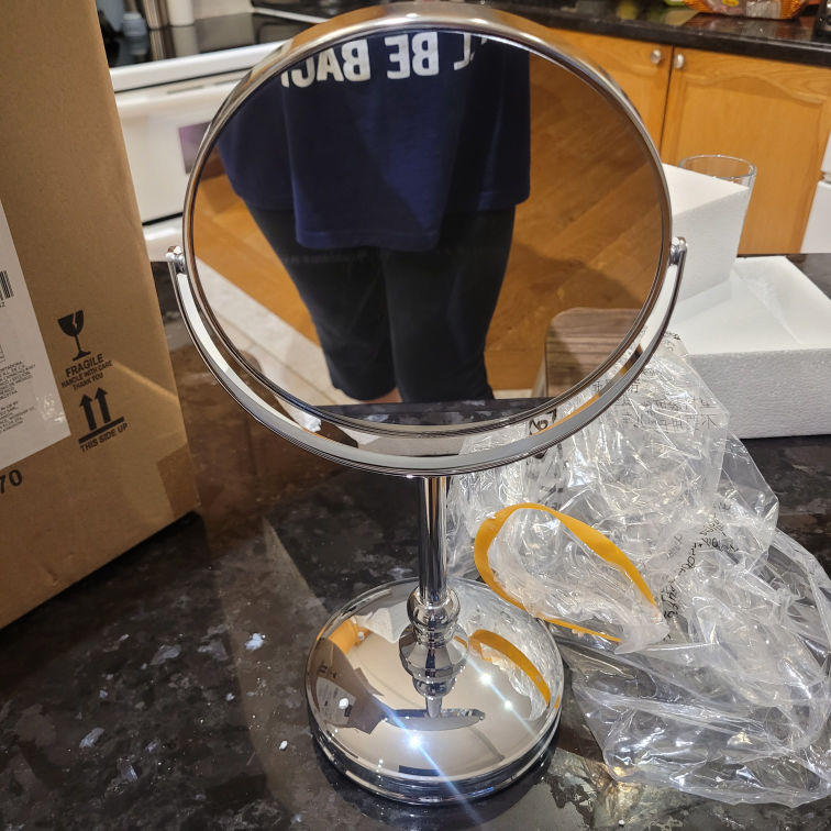 Chrome Finish Vanity Mirror - photo 2