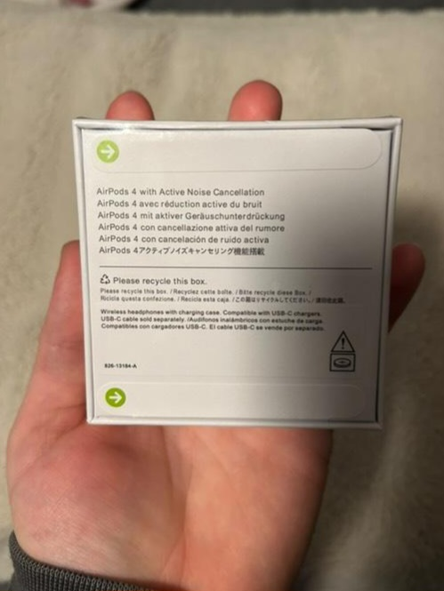 Unopened airpods with noise canceling - photo 2