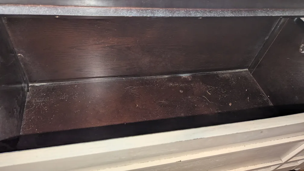 Hall Tree Bench with Storage and Mirror image indicator(4)