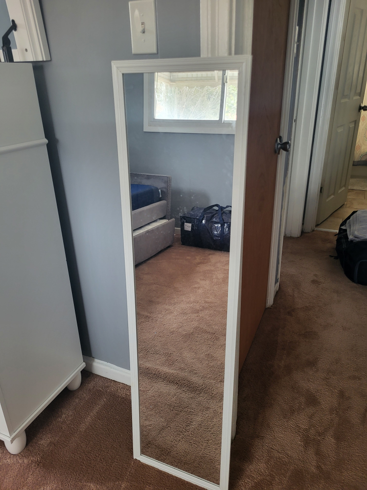 Full Length White Mirror