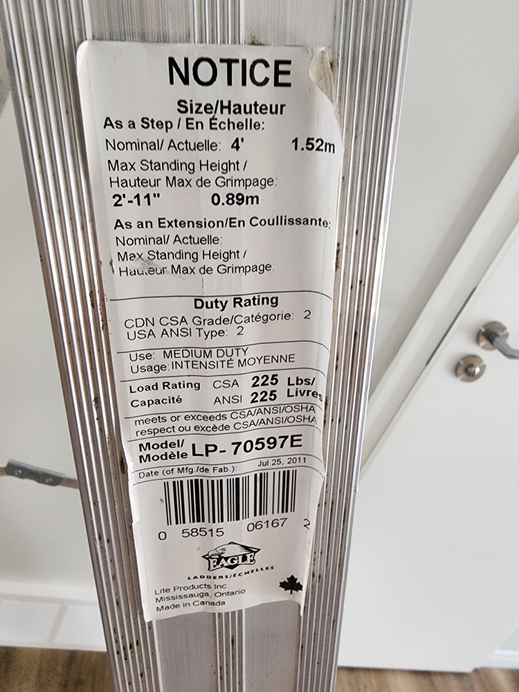 Lite Products LP-70597E Aluminum Step Ladder - photo 3