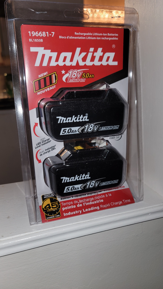 2x 5ah Makita batteries - photo 2