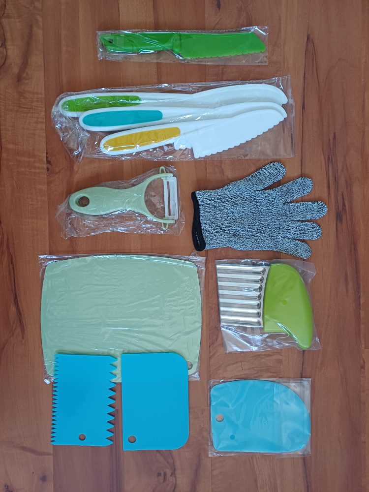 Kids Knife set for Real Cooking