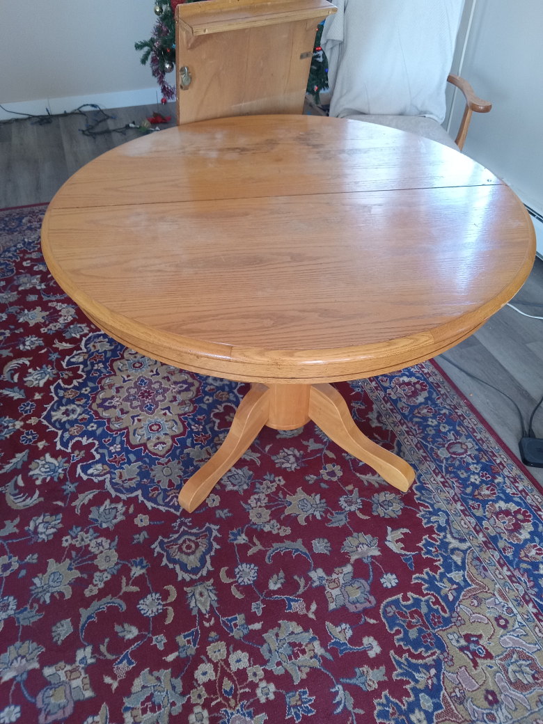 Oak Extendable Dining Table - photo 2