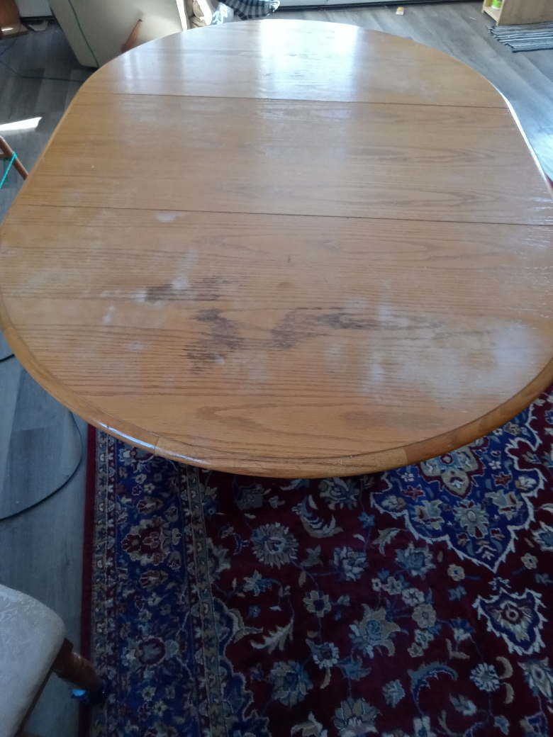 Oak Extendable Dining Table - photo 4