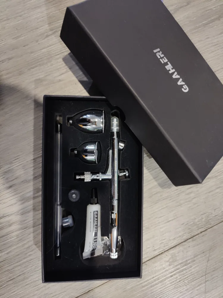 Gaahleri Airbrush Kit, Airbrush Gun with Dual-Action image indicator(2)