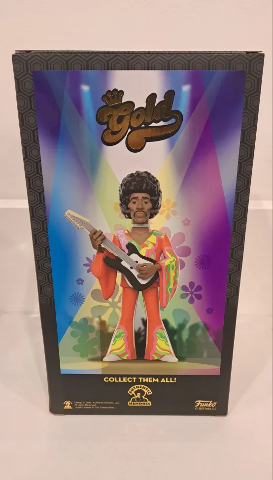 Funko Gold Jimi Hendrix 🎸  Premium Vinyl Figure image indicator(3)