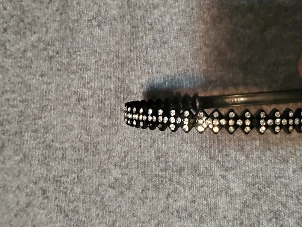 Assorted Headbands: Black Rhinestone, Pink Floral, Silver Flower image indicator(2)