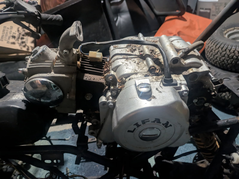 Lifan 70cc Engine and Parts - Mini Quad Project - photo 3