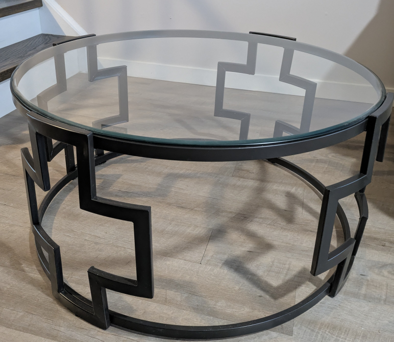 Round Glass Coffee Table