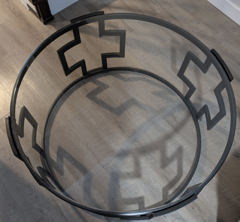 Round Glass Coffee Table - photo 2