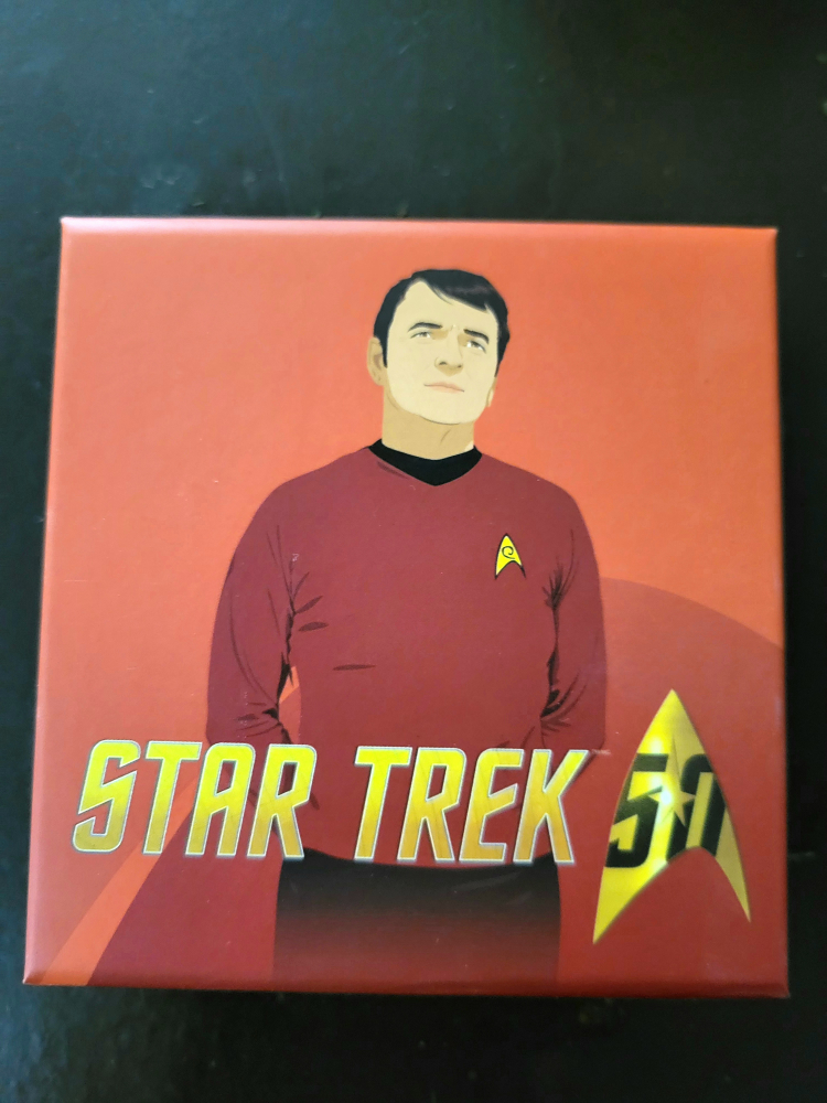 2016 Star Trek Scotty 10 Dollar Canadian Silver Coin