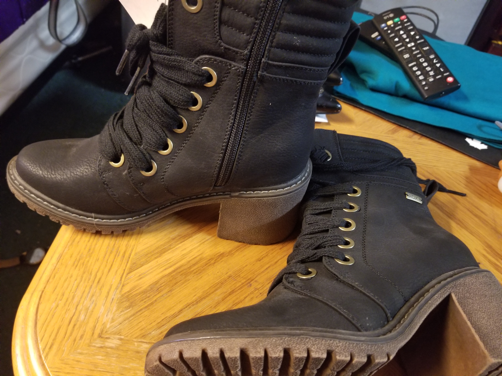 Boots black inspiration timberland size 7 new - photo 2