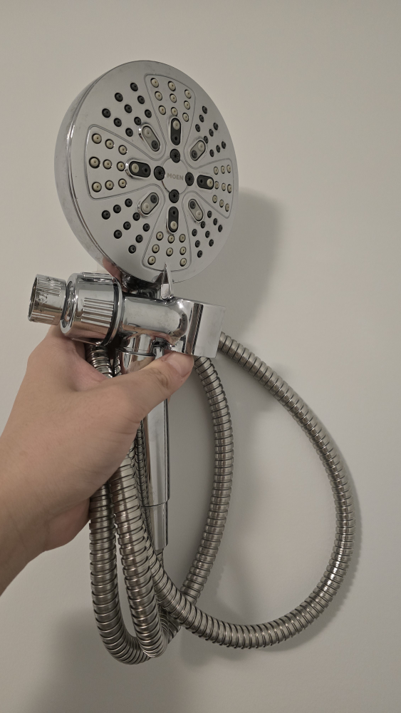 Moen Chrome Handheld Shower Head with Hose