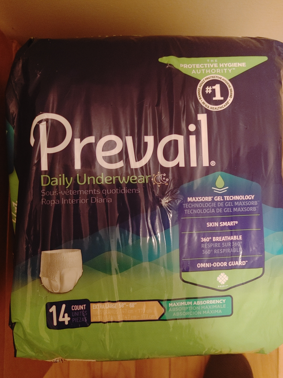 Prevail Underwear - 14 Count XL and L size - photo 2