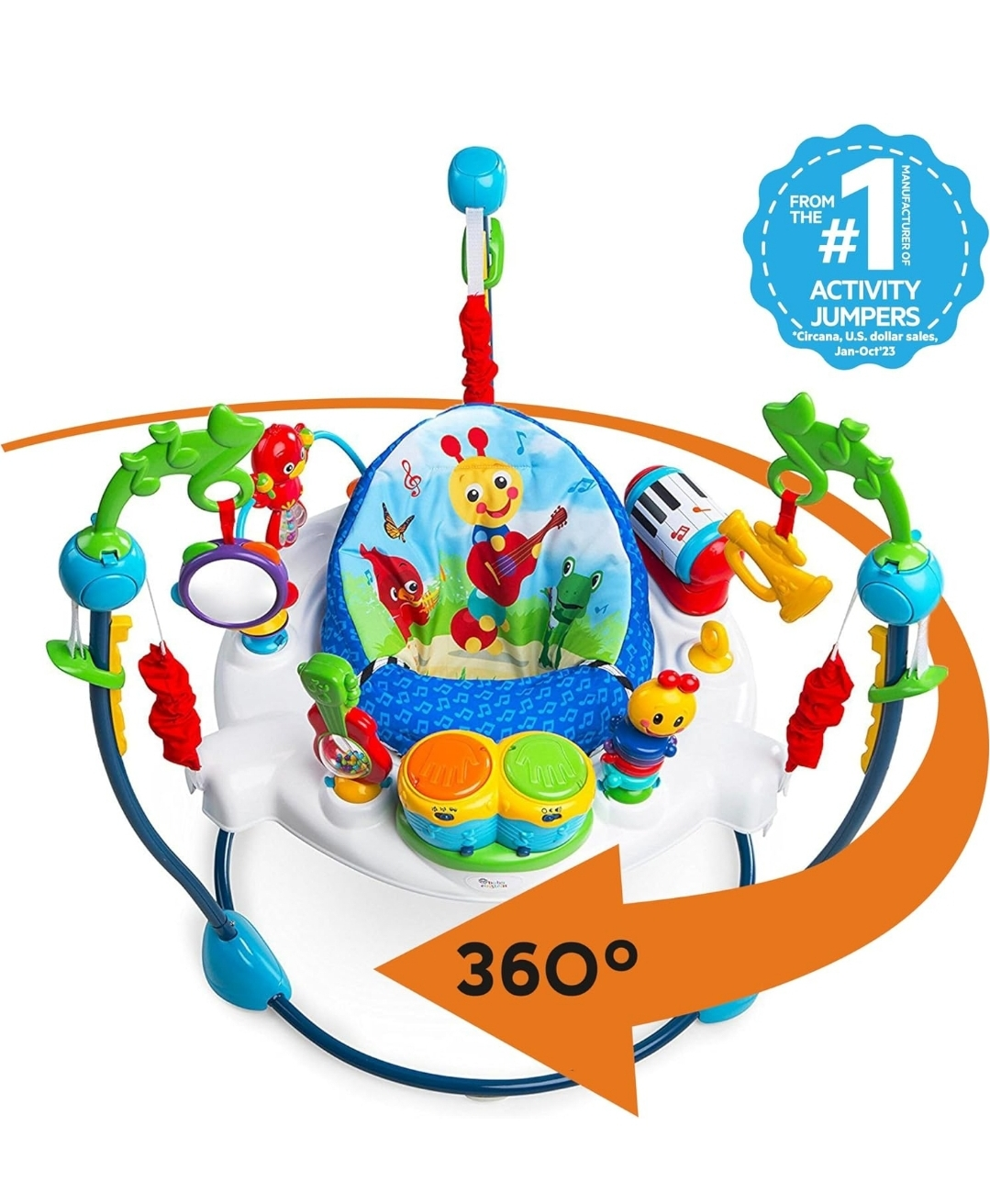 Baby Einstein Take-Along Tunes Activity Jumper - photo 2