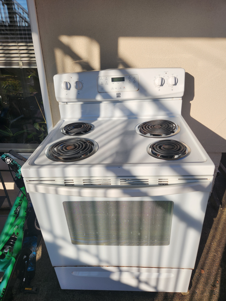 Electric Range Coil Stove