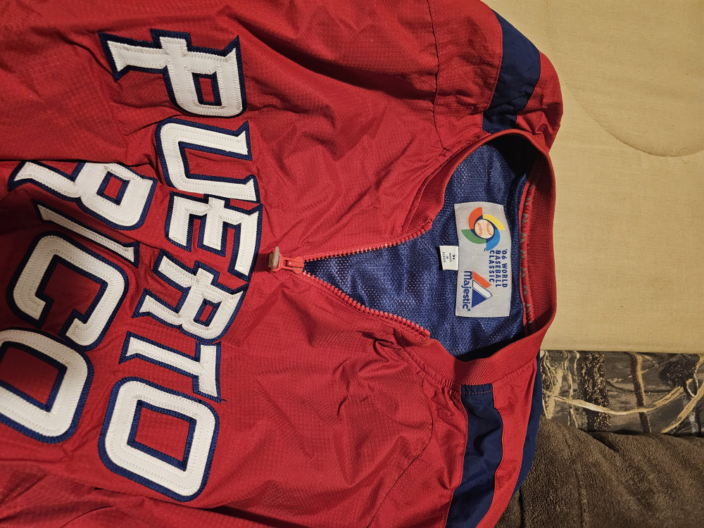 Vintage Majestic Puerto Rico Baseball Jacket - photo 5