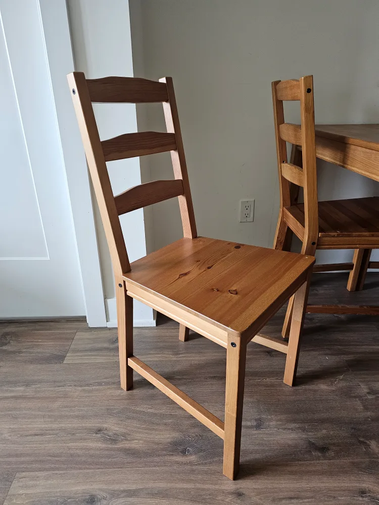 Ikea JOKKMOKK Table and 4 Chairs image indicator(3)