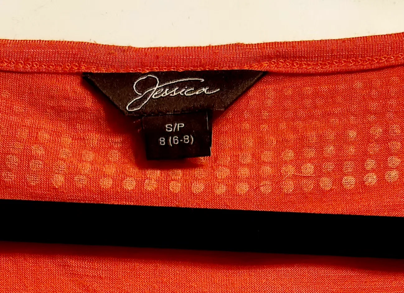 Orange Rhinestone Top image indicator(8)