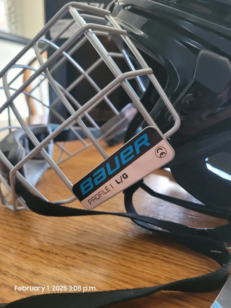 Bauer Profile L/G Hockey Helmet with Cage image indicator(2)