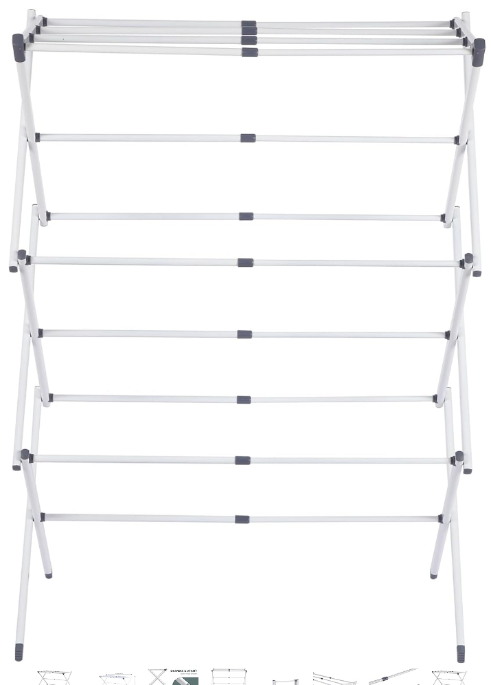 Stanz Expandable 3-Tier Clothes Drying Rack