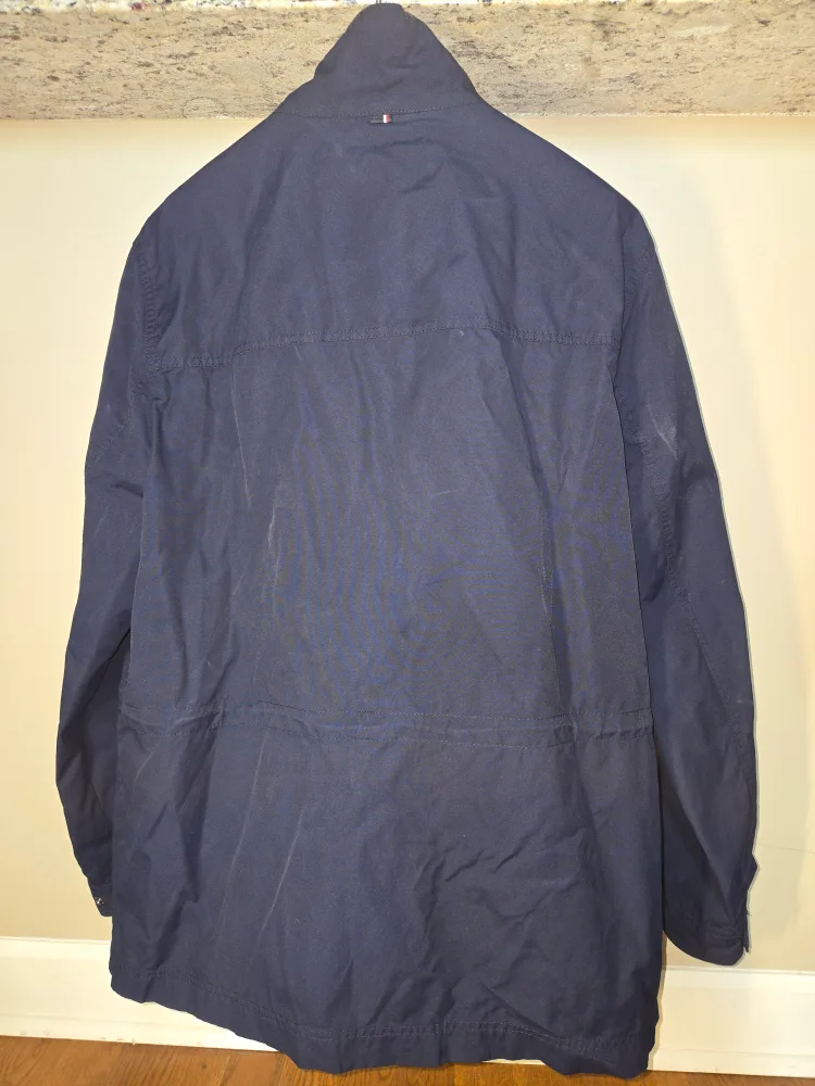 Tommy Hilfiger Men's Navy Blue Jacket Size XL image indicator(2)