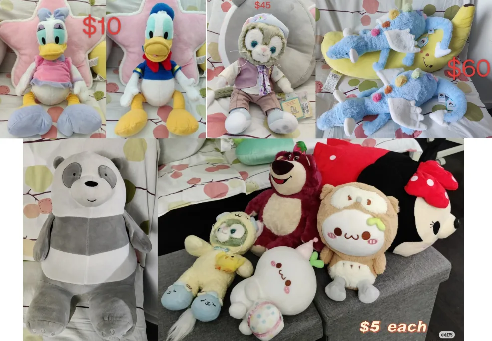 Jellycat, Disney etc stuffed toys image indicator(5)