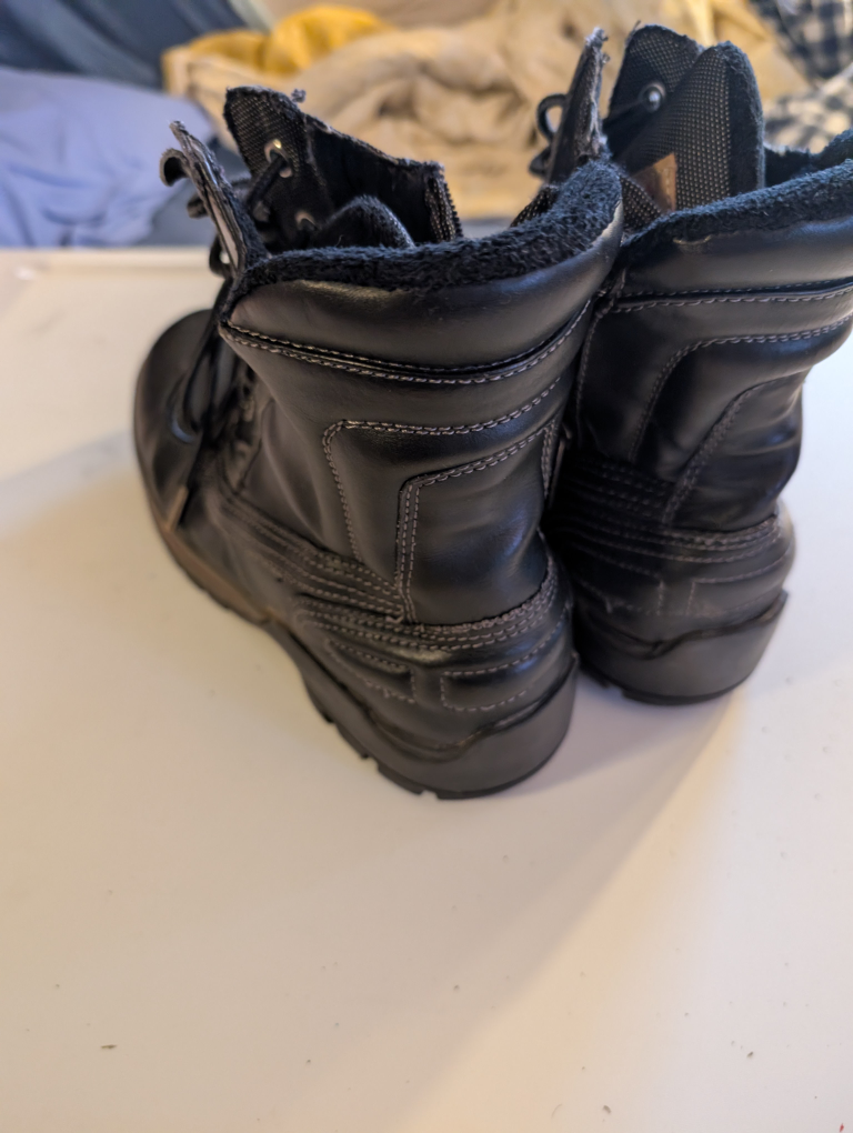 Pajar Canada Mens Black Leather Boots Size 10 - photo 2