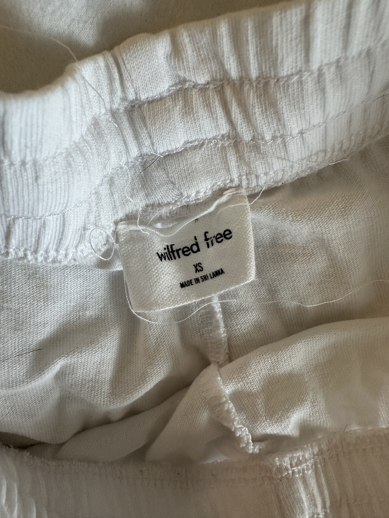 Wilfred free white linen shorts - photo 2